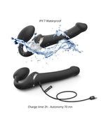 STRAP-ON-ME STRAP-ON VIBRATOR MET STIMULATOR L