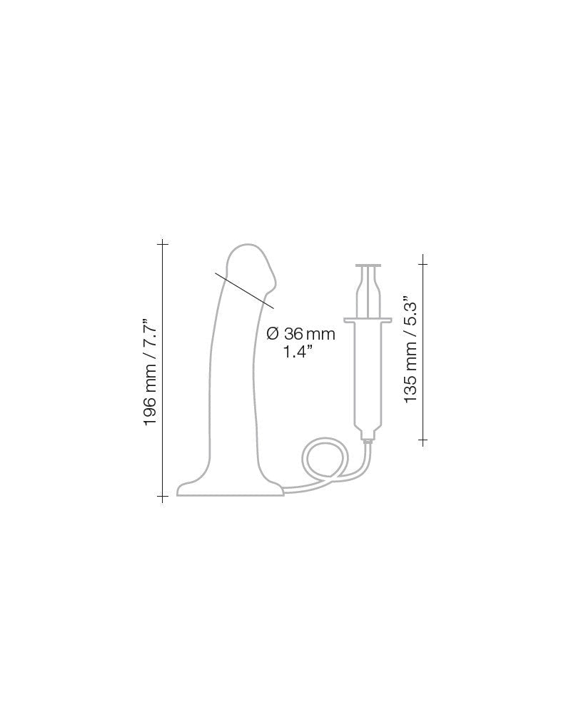 STRAP-ON-ME SQUIRTING CUM DILDO MAAT L
