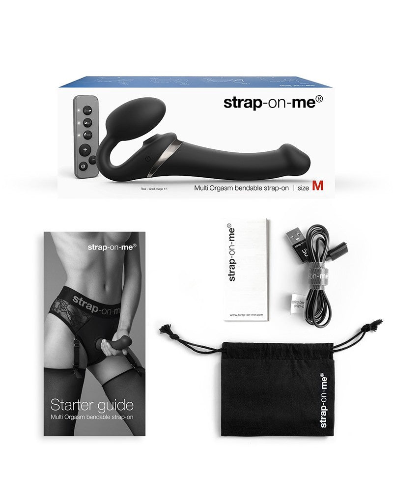 STRAP-ON-ME STRAP-ON VIBRATOR MET STIMULATOR M