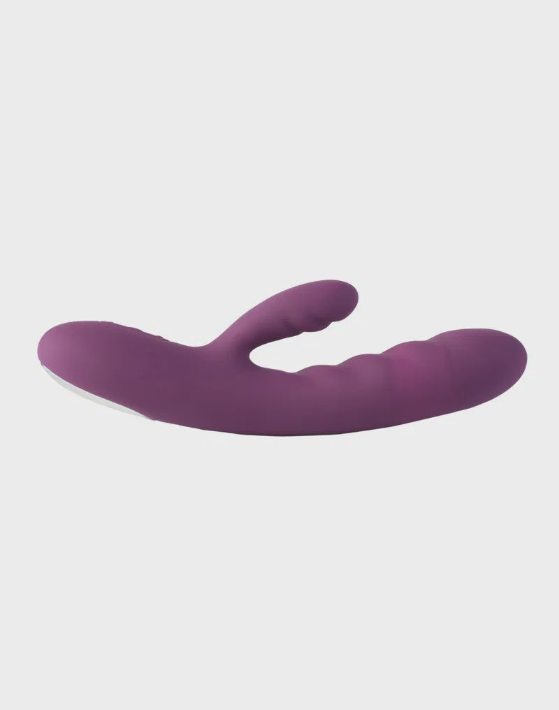 SVAKOM Avery Thrusting Rabbit Vibrator Paars