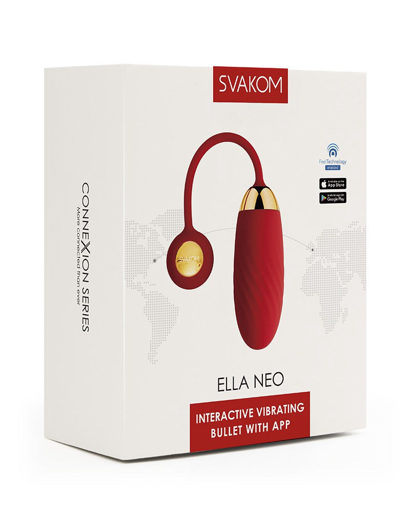 Svakom Ella - Vibrerend Ei - Rood