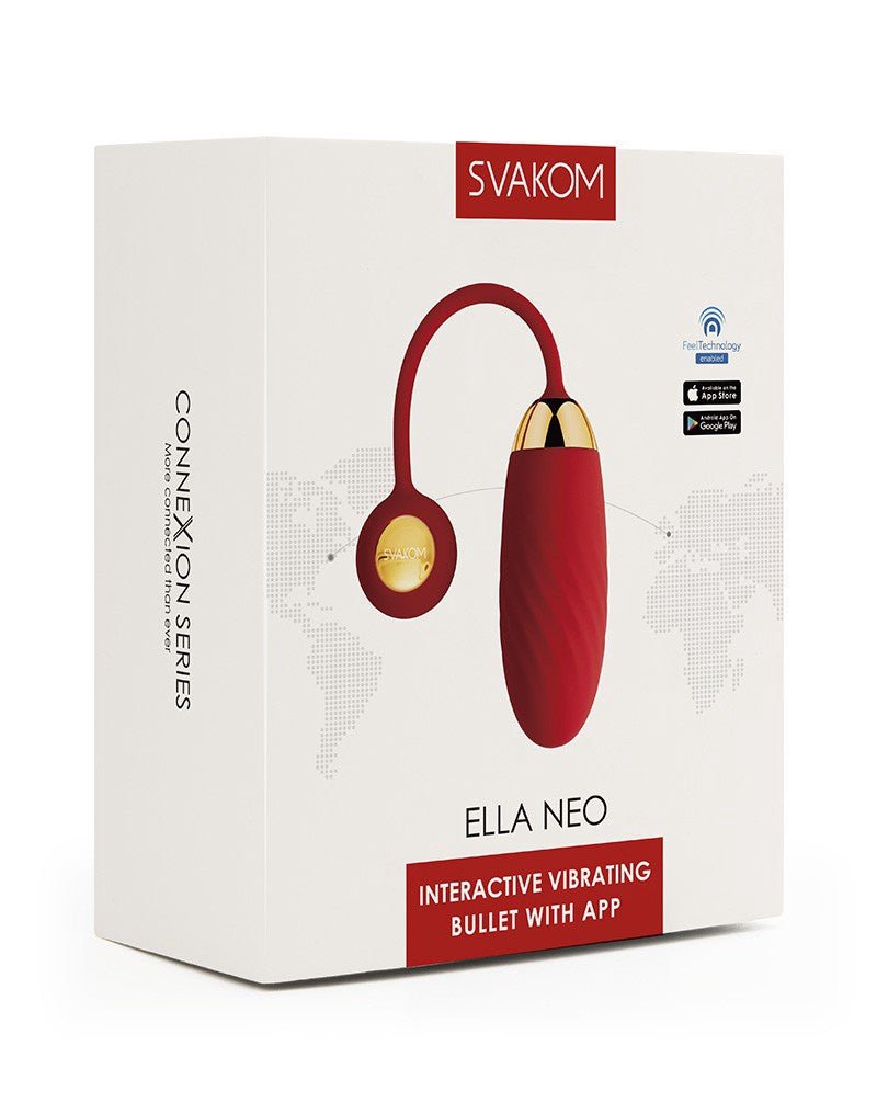 Svakom Ella - Vibrerend Ei - Rood