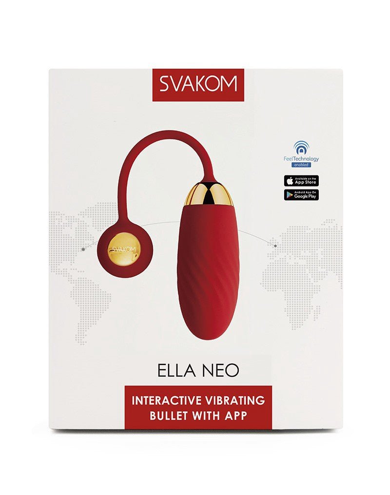 Svakom Ella - Vibrerend Ei - Rood