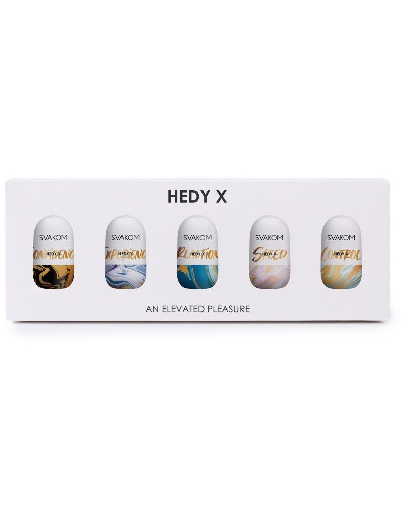 SVAKOM HEDY X MINI MASTURBATORS  5 STUKS