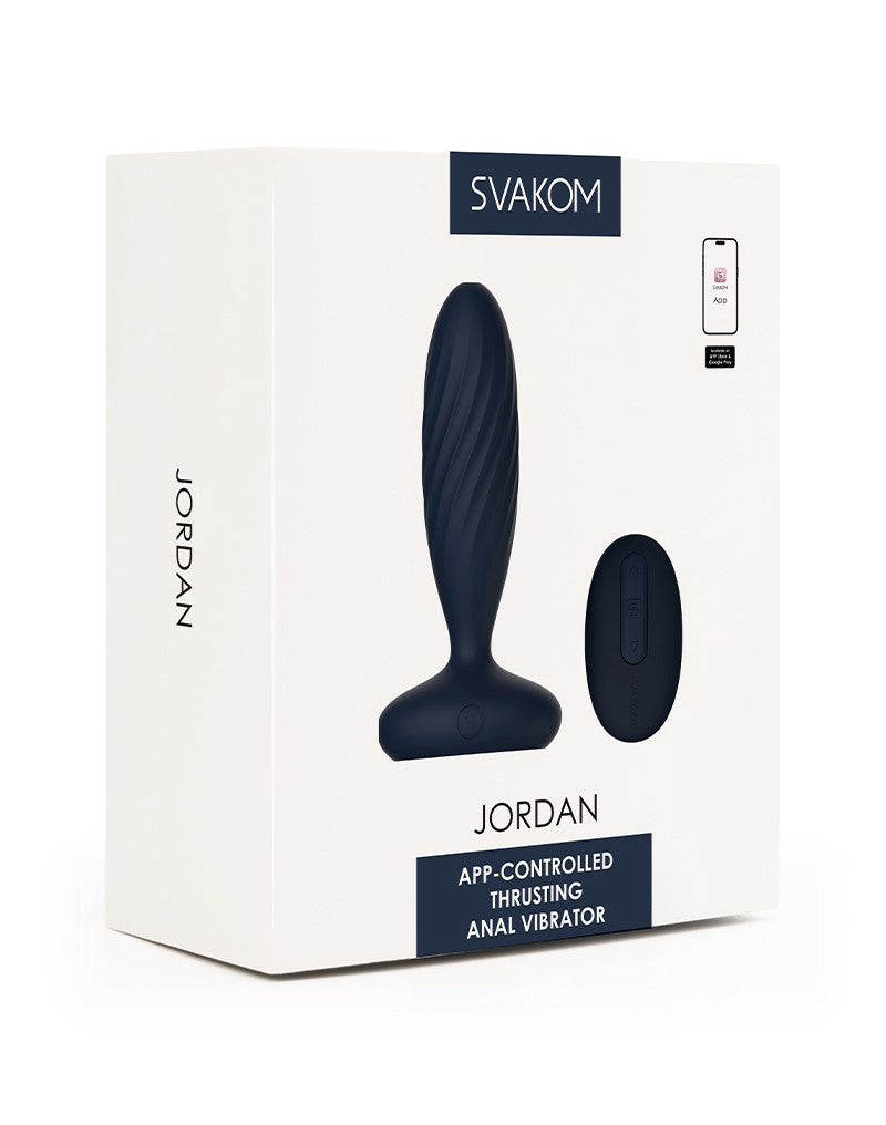 SVAKOM Jordan Anaal Vibrator Marine Blauw