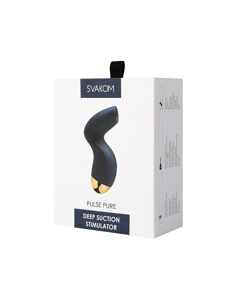 SVAKOM - PULSE PURE - LUCHTDRUK VIBRATOR - BLAUW
