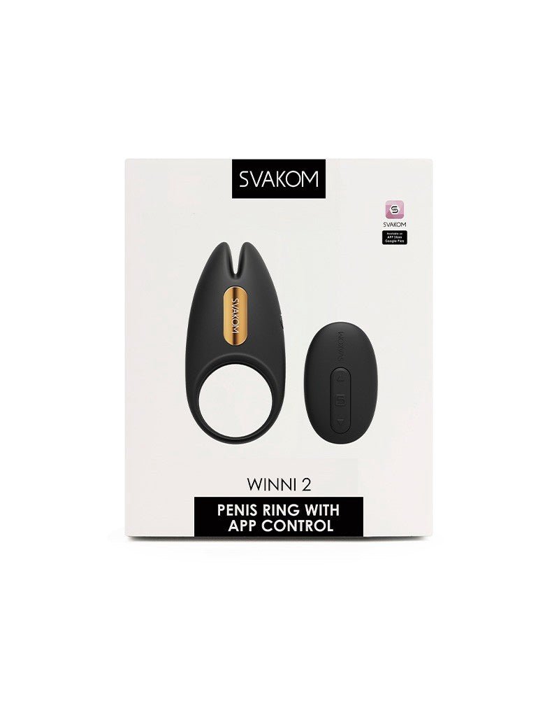SVAKOM WINNI 2 COCKRING VIBRATOR MET AFSTANDSBEDIENING