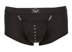 Svenjoyment Zwarte boxer met zakdetail