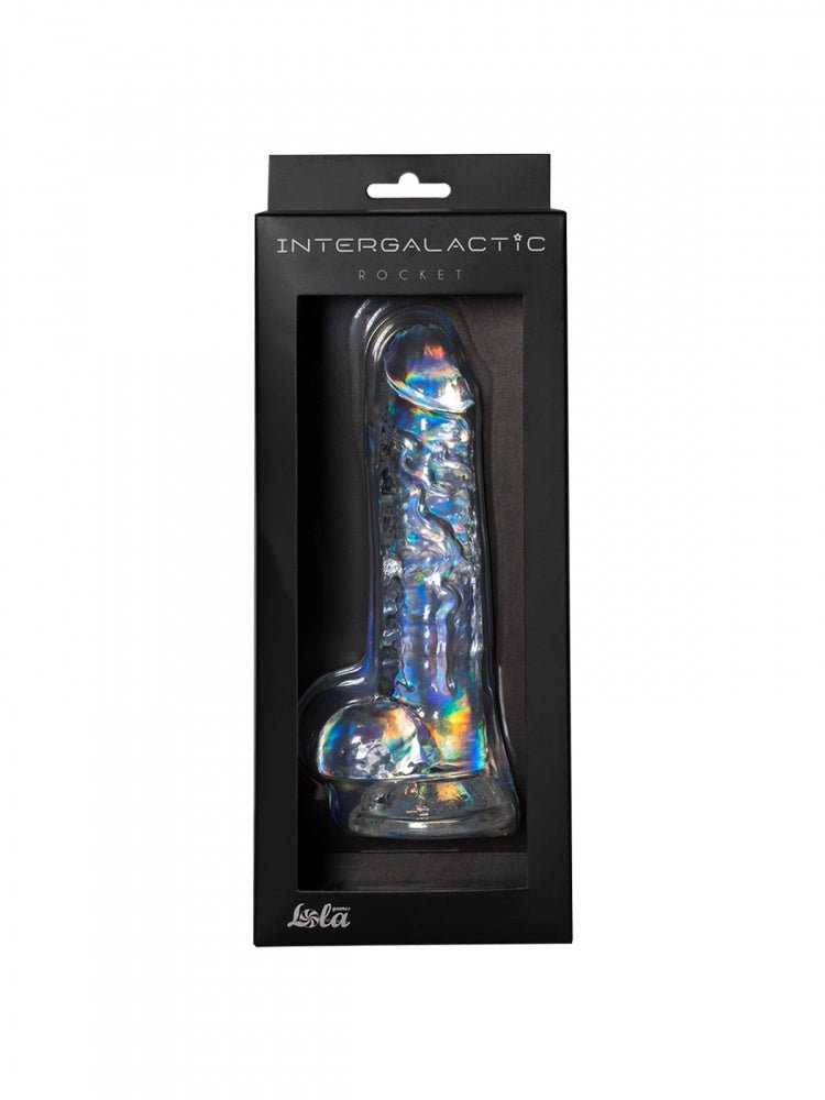 Transparante dildo Intergalactische Raket