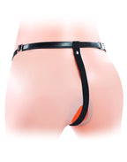 UNISEX HOLLOW STRAP ON DOUBLE PENETRATOR 6"