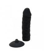 VERWISSELBARE DILDO MET ZUIGNAP 9149