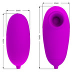VIBRATING AND SUCKING BULLET