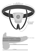 Vibrerende Holle Strap-on Sleeve Flexibel