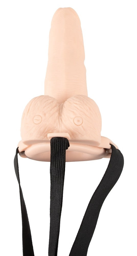 Vibrerende Holle Strap-on Sleeve Flexibel