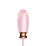 Vibrerende Siliconen Love EGG USB 10 Functie / Verwarming / Stembediening