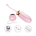Vibrerende Siliconen Love EGG USB 10 Functie / Verwarming / Stembediening