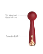VIOTEC FIRELICK MINI WAND VIBRATOR GOUD  en amp WIJNROOD