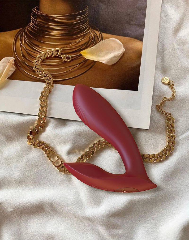 VIOTEC LOYTE PROSTAAT VIBRATOR MET APPBEDIENING - WIJNROOD