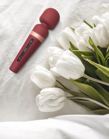 VIOTEC TITAN  STAAFVIBRATOR GOUD  WIJNROOD