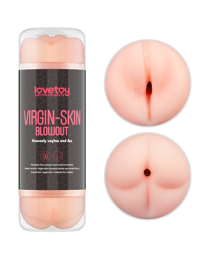 Virgin Skin Blowout Double Side Stroker Vagina and Ass