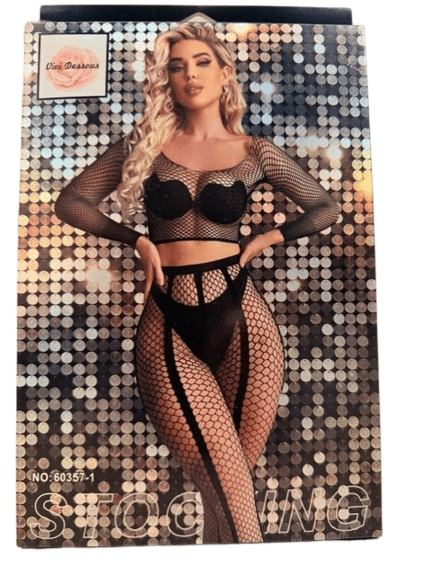 Vivi Dessous Fishnet Bold Black