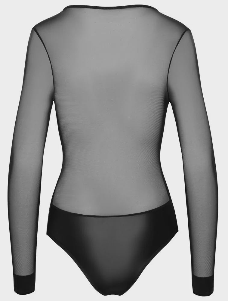 Wetlook Half Transparante Body