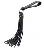 Whip Black Fetish Black 45 cm