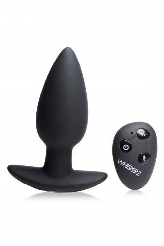 WHISPERZ VIBRERENDE BUTTPLUG MET STEM ACTIVATIE