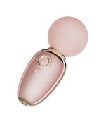 ZALO - Ava - Verwarming Mini Wandvibrator (met appbediening) - Lichtroze