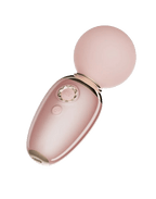 ZALO - Ava - Verwarming Mini Wandvibrator (met appbediening) - Lichtroze
