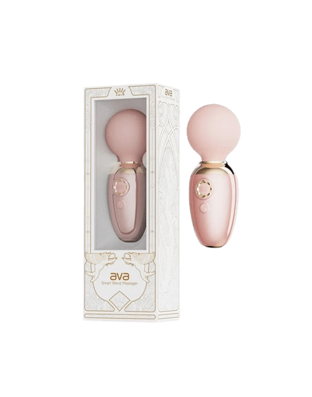 ZALO - Ava - Verwarming Mini Wandvibrator (met appbediening) - Lichtroze