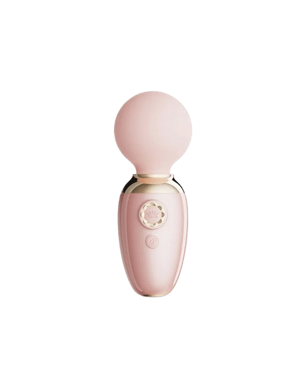 ZALO - Ava - Verwarming Mini Wandvibrator (met appbediening) - Lichtroze