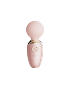 ZALO - Ava - Verwarming Mini Wandvibrator (met appbediening) - Lichtroze