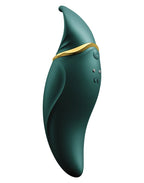 ZALO HERO JEWEL GREEN CLITORAL PULSEWAVE MASSAGER