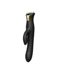 ZALO MOSE THRUSTING RABBIT VIBRATOR ZWART
